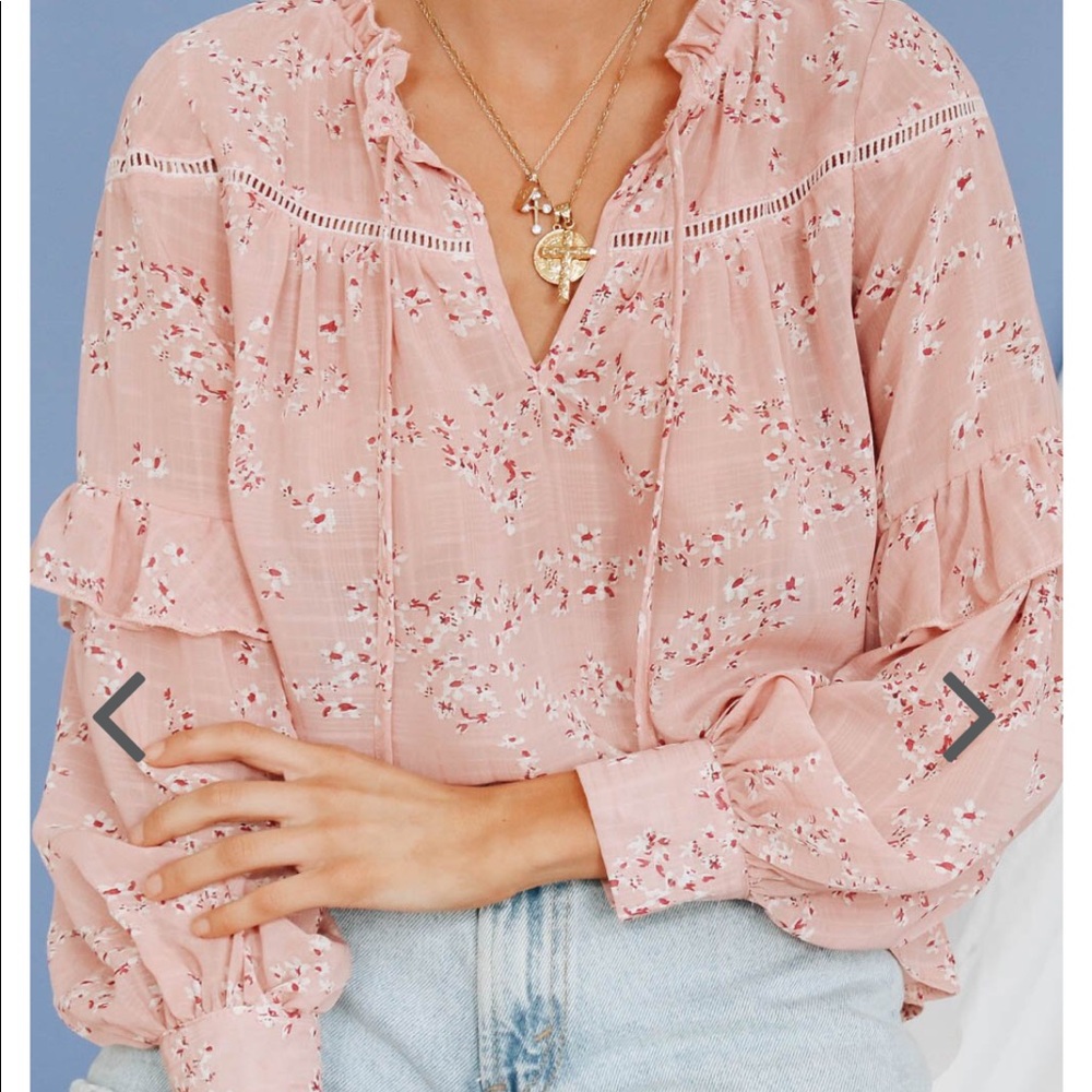 Verge Girl Angelica Frill Top